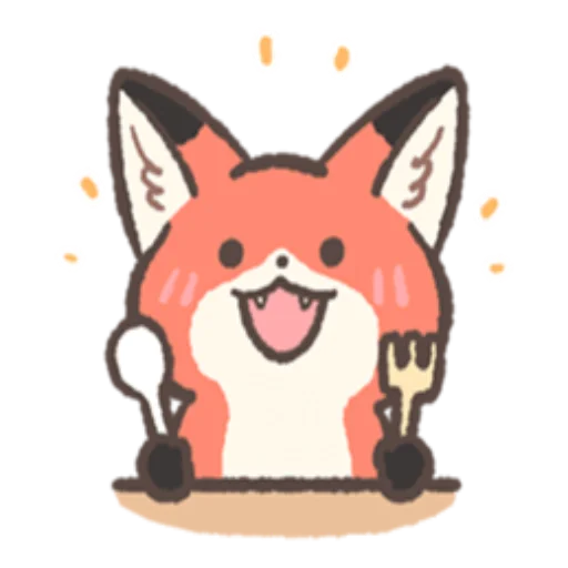🥣 Стикер «RedFox» для Telegram
