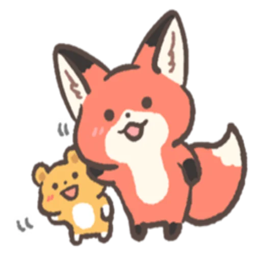 👋 Стикер «RedFox» для Telegram