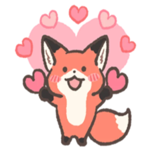 😘 Стикер «RedFox» для Telegram
