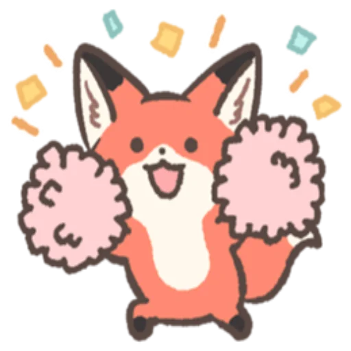 🎉 Стикер «RedFox» для Telegram