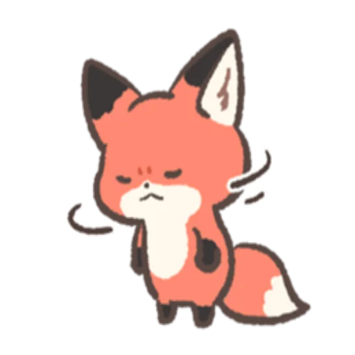 🫷 Стикер «RedFox» для Telegram