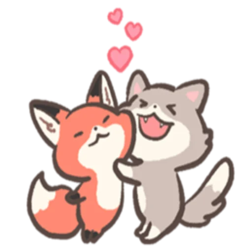 😘 Стикер «RedFox» для Telegram