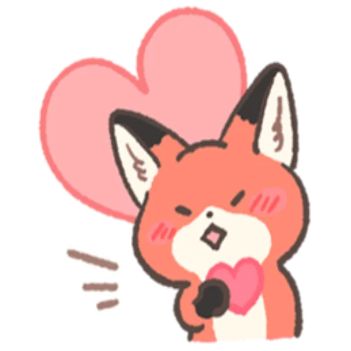 😍 Стикер «RedFox» для Telegram