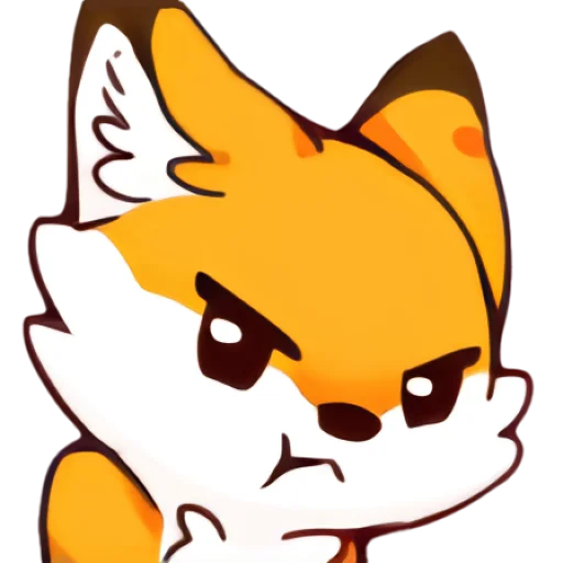 🫤 Стикер «Red Fox» для Telegram