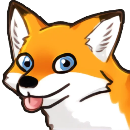 😛 Стикер «Red Fox» для Telegram