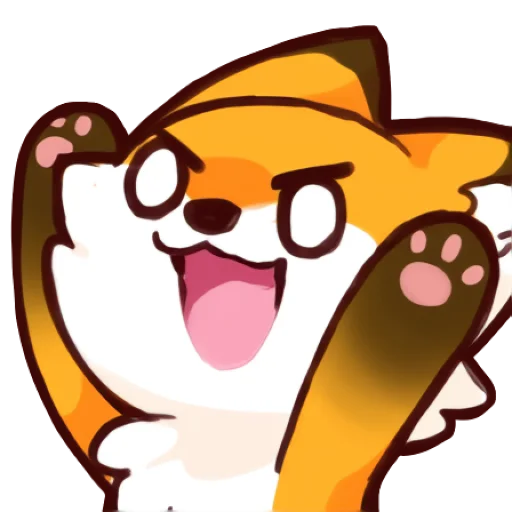 😠 Стикер «Red Fox» для Telegram