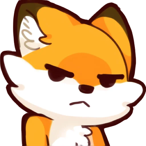 😒 Стикер «Red Fox» для Telegram