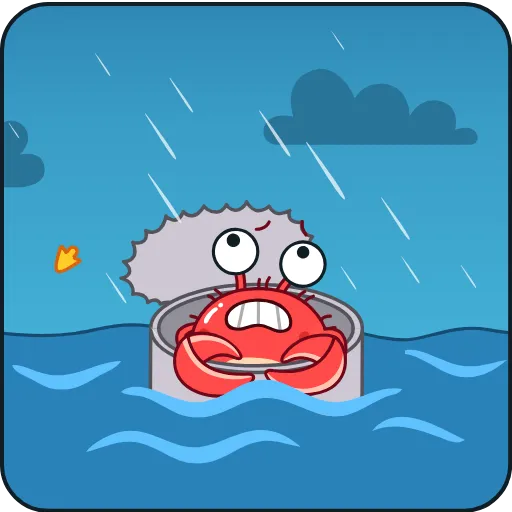 ⛈ Стикер «Рэдик» для Telegram