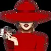 💃 Эмодзи «redline &» для Telegram