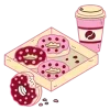 💖 Эмодзи «Красно-розовый пак» для Telegram