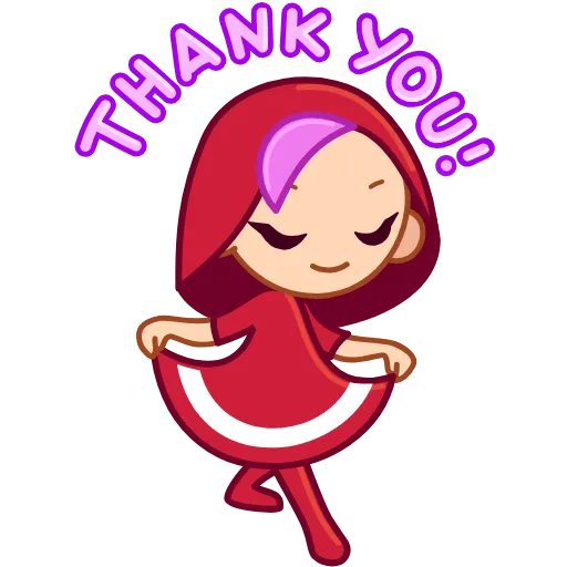 ☺️ Стикер «Red Riding Hood» для Telegram
