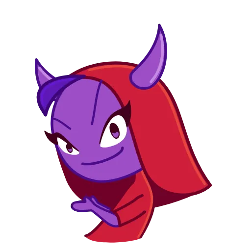 😈 Стикер «Red Riding Hood» для Telegram
