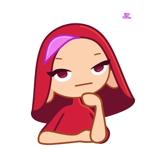 🥱 Стикер «Red Riding Hood» для Telegram