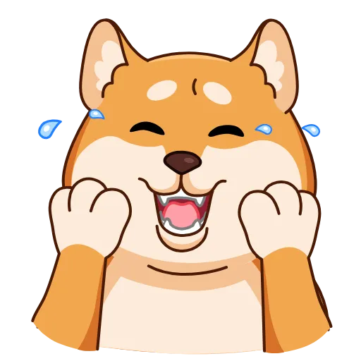 Стикерпак Shiba Inu для Telegram — скачать