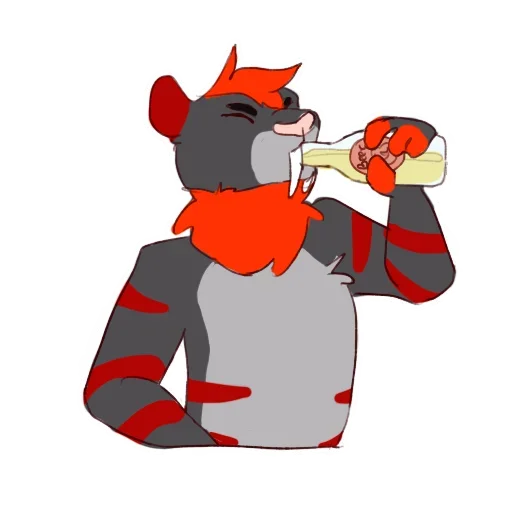 😚 Стикер «Red Stickers» для Telegram