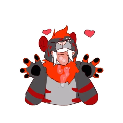 🤪 Стикер «Red Stickers» для Telegram