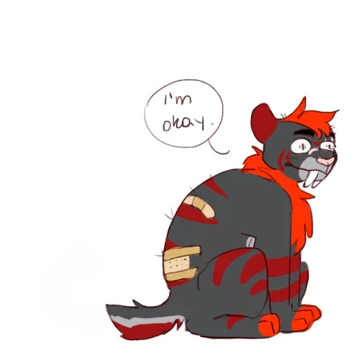🥳 Стикер «Red Stickers» для Telegram