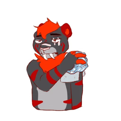 🧐 Стикер «Red Stickers» для Telegram