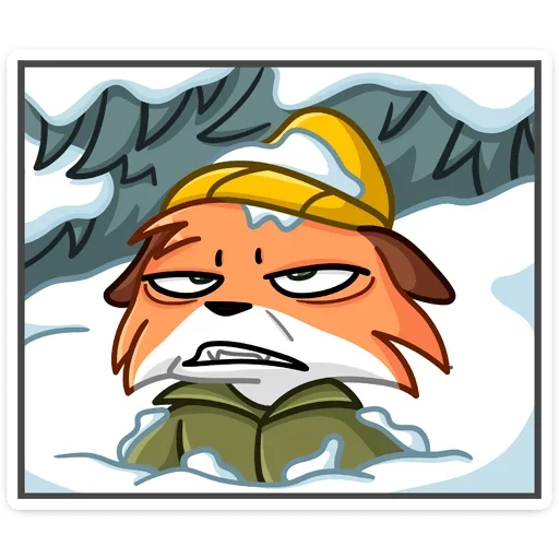 🥶 Стикер «Рэд» для Telegram
