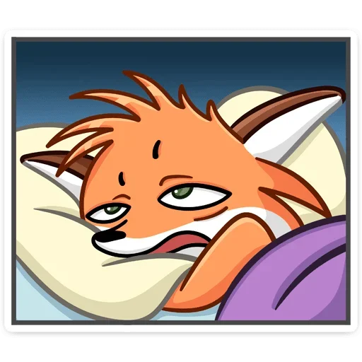 😴 Стикер «Рэд» для Telegram