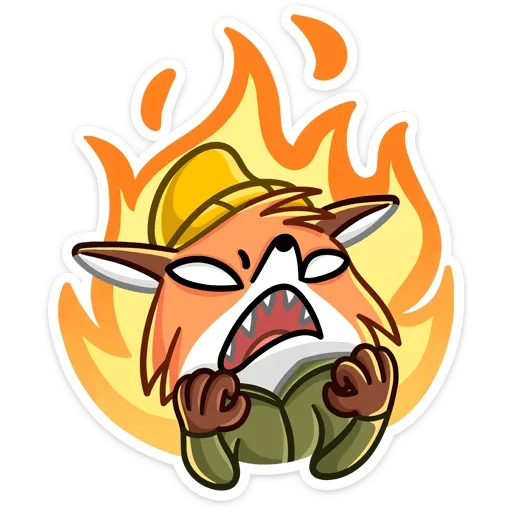 🔥 Стикер «Рэд» для Telegram
