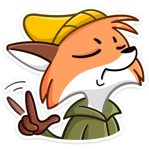 ☝️ Стикер «Рэд» для Telegram