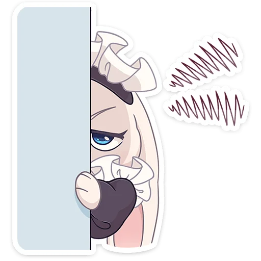 👀 Стикер «Рейко» для Telegram