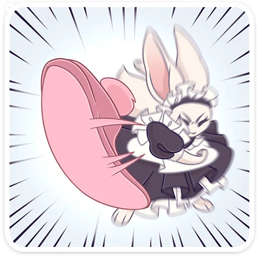 🍑 Стикер «Рейко» для Telegram