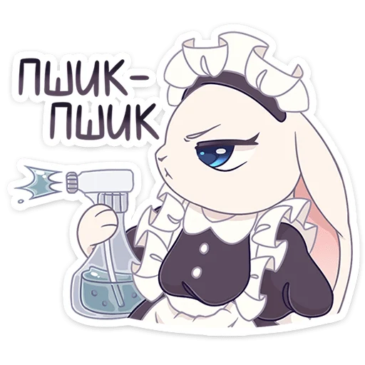 💦 Стикер «Рейко» для Telegram