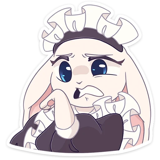 😔 Стикер «Рейко» для Telegram