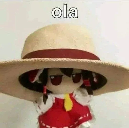 🀄 Стикер «Reimu» для Telegram