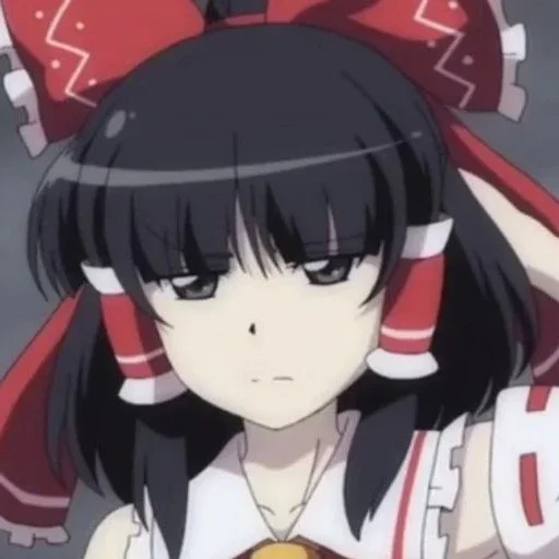 🀄 Стикер «Reimu» для Telegram