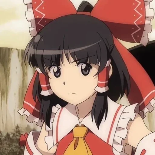 🀄 Стикер «Reimu» для Telegram