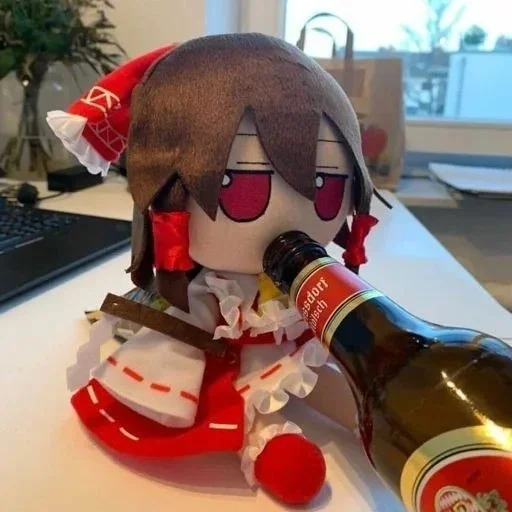 🀄 Стикер «Reimu» для Telegram