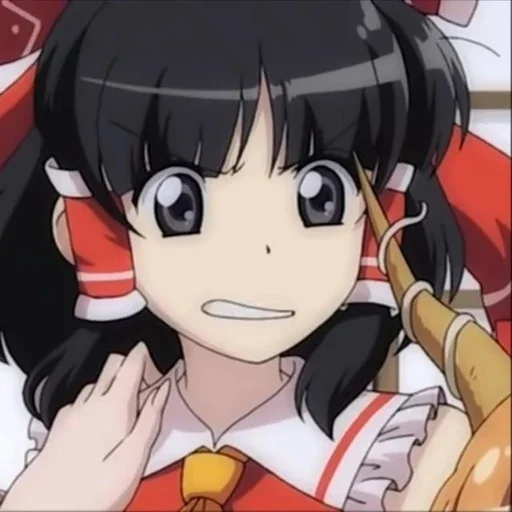 🀄 Стикер «Reimu» для Telegram