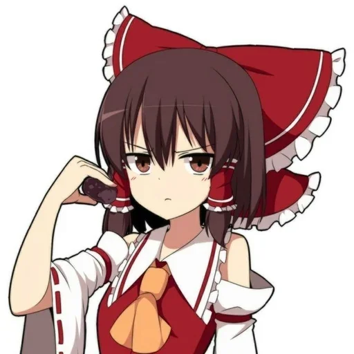 🀄 Стикер «Reimu» для Telegram
