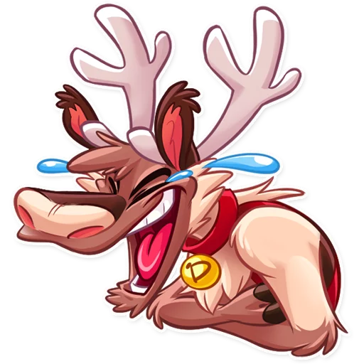 Стикерпак Reindeer Party для Telegram — скачать
