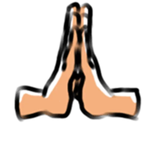 😂 Стикер «Nakaji hand» для Telegram