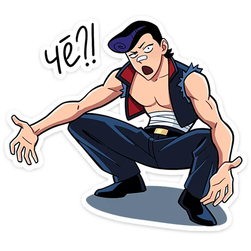 ⭐ Стикер «Рёко и Кента» для Telegram