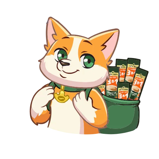 🎒 Эмодзи «Миксик и жиза» для Telegram