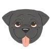 🦛 Эмодзи «Dogs» для Telegram