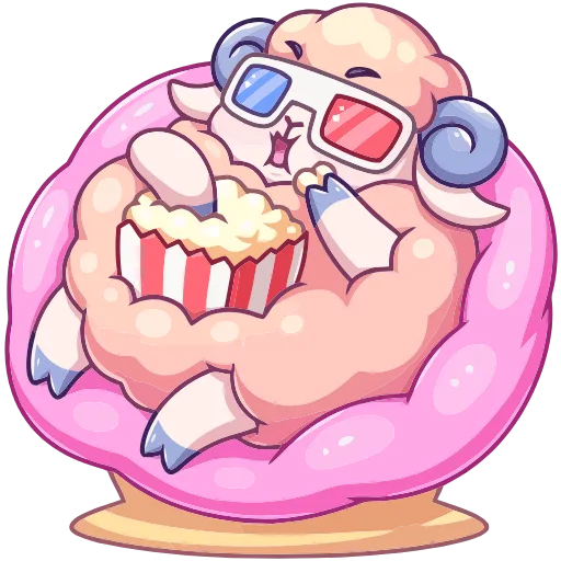 🍿 Эмодзи «Реми» для Telegram