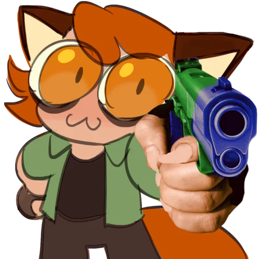 🦊 Стикер «Лисий фембойчик» для Telegram