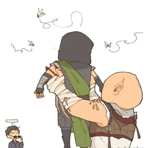 🦎 Стикер «Reptile Mortal Kombat» для Telegram