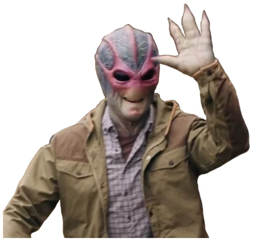 🖐 Стикер «Resident Alien v2» для Telegram