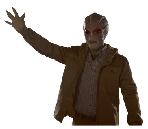 🖖 Стикер «Resident Alien v2» для Telegram