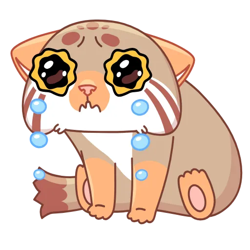 😭 Стикер «Непоседа Ур» для Telegram