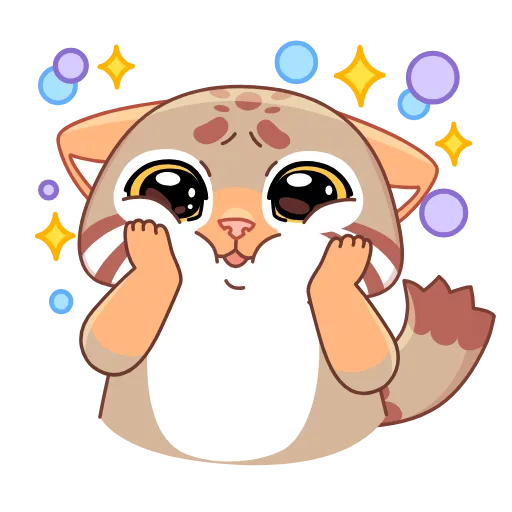 🤩 Стикер «Непоседа Ур» для Telegram