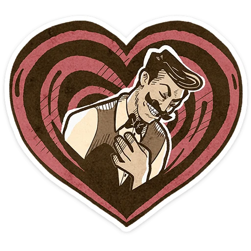 ⭐ Стикер «Ретроджентльмен» для Telegram