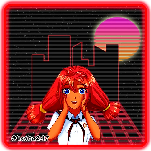 😀 Стикер «Retro Everlasting Summer Бесконечное лето» для Telegram